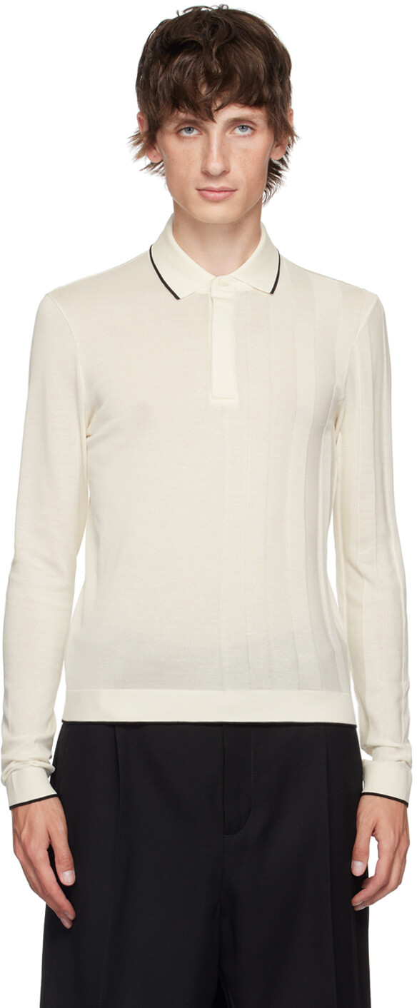 Поло 'Le polo Tricot' цвета Off-White JACQUEMUS
Поло 'Le polo Tricot' цвета Off-White JACQUEMUS