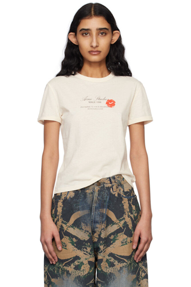 Футболка с логотипом Off-White Acne Studios
Футболка с логотипом Off-White Acne Studios