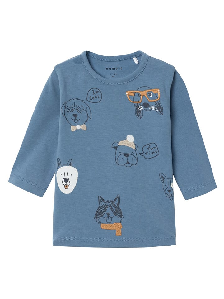 Name it Футболка с длинными рукавами "Kolio" синего цвета
Name it Футболка с длинными рукавами "Kolio" синего цвета
