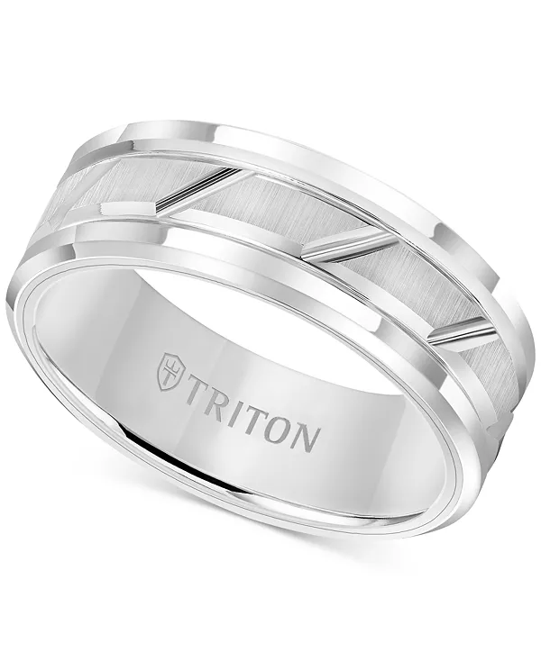 Мужское белое кольцо из карбида вольфрама, 8 мм, бриллиантовая огранка Triton, tungsten
Мужское белое кольцо из карбида вольфрама, 8 мм, бриллиантовая огранка Triton, tungsten