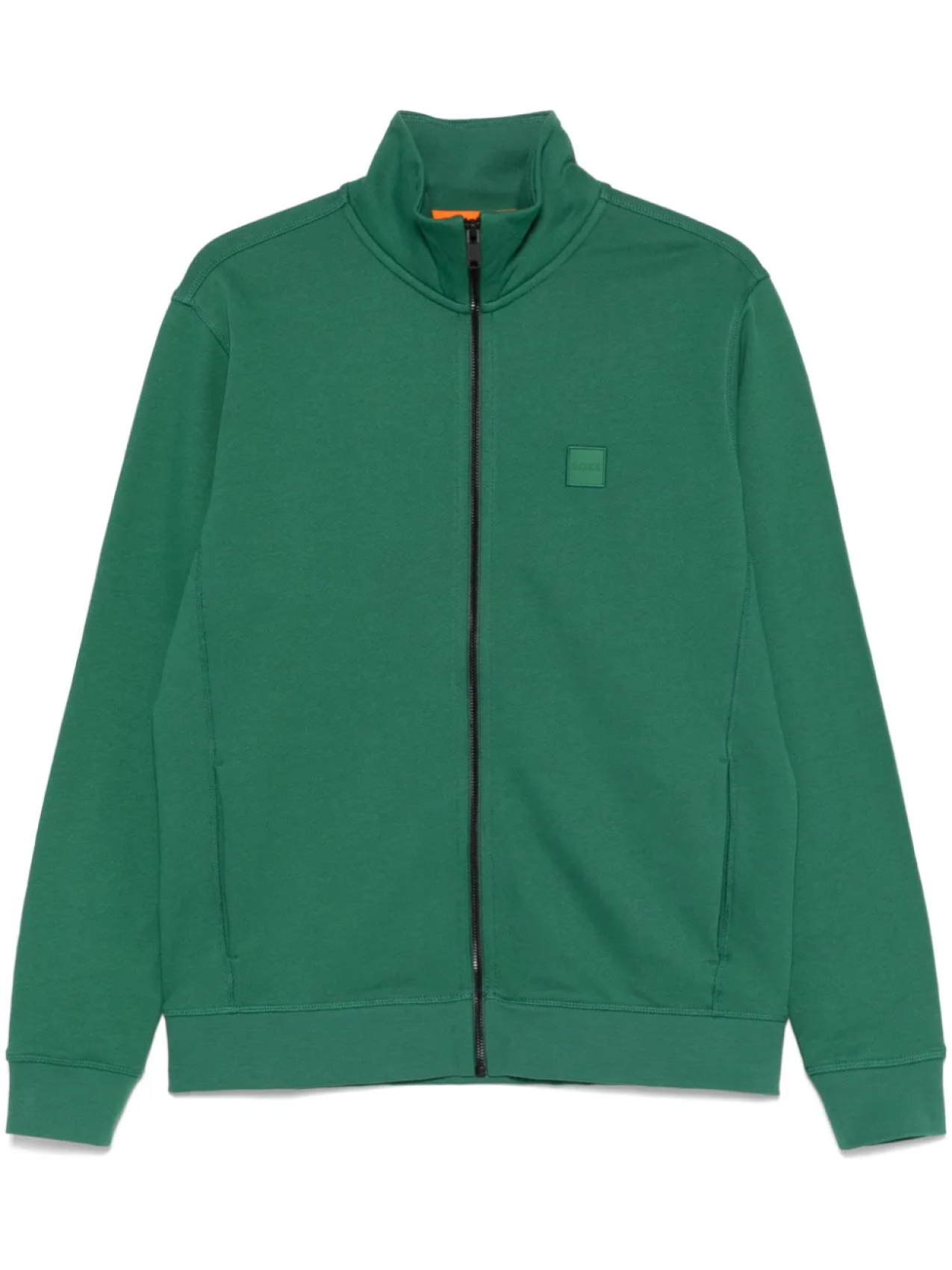 Хлопковая толстовка с нашивкой-логотипом BOSS, зеленый
Хлопковая толстовка с нашивкой-логотипом BOSS, зеленый