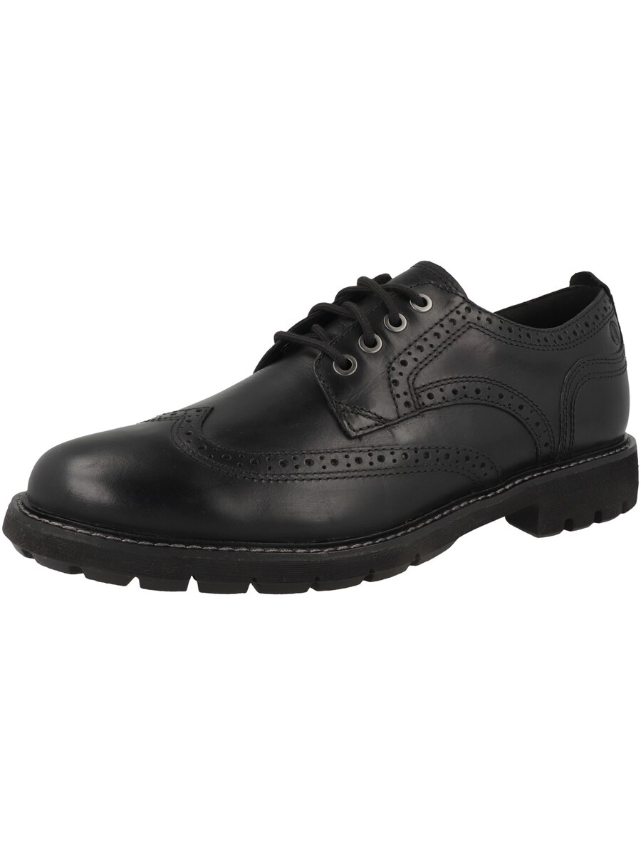 Туфли на шнуровке CLARKS Batcombe Far, черный 
Туфли на шнуровке CLARKS Batcombe Far, черный