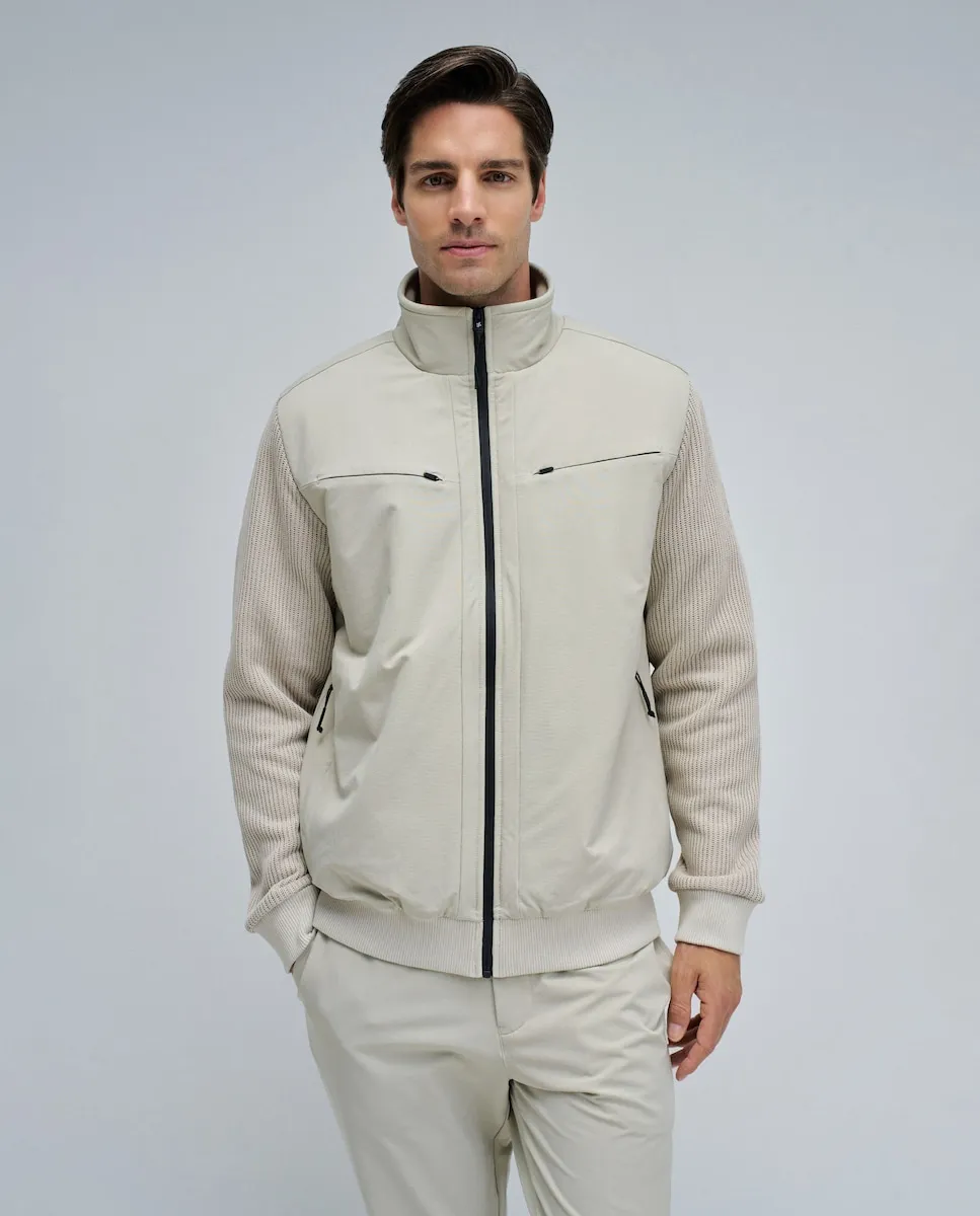 Мужская стеганая куртка из смеси материалов Salsa Jeans, бежевый
Мужская стеганая куртка из смеси материалов Salsa Jeans, бежевый