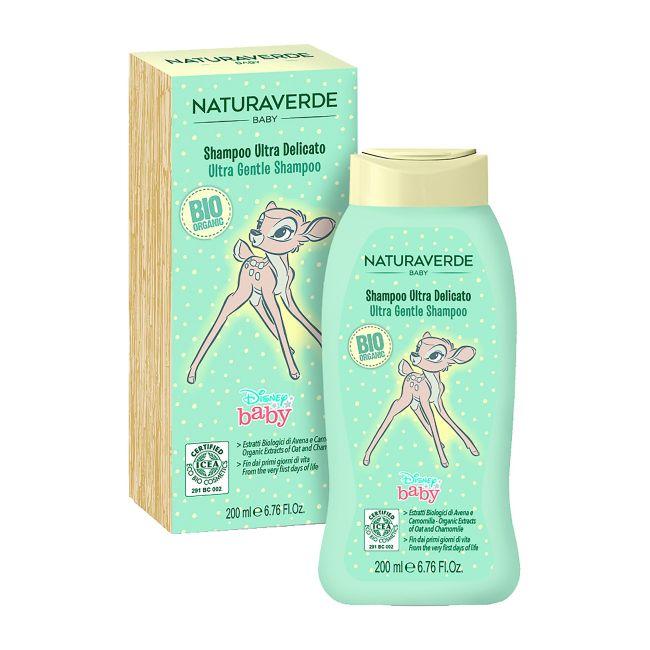 Био ультрамягкий шампунь для волос Naturaverde, 200 мл
Био ультрамягкий шампунь для волос Naturaverde, 200 мл