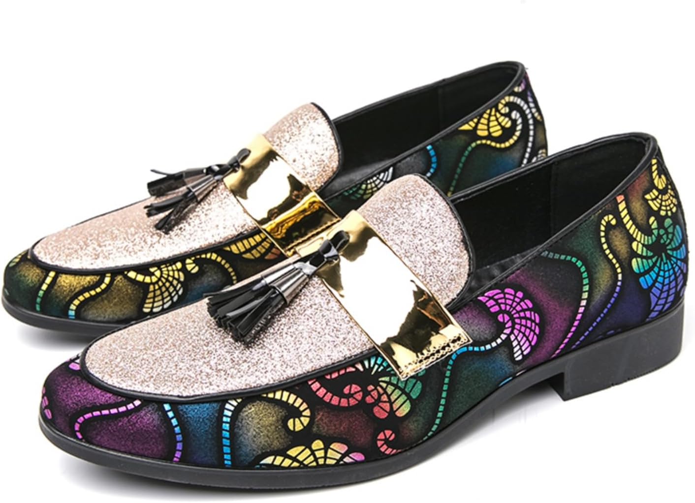 Мужские лоферы с цветочным узором и кисточками, стильная обувь без шнурков для повседневной носки и вечеринок Khwfjas, N2-colorful
Мужские лоферы с цветочным узором и кисточками, стильная обувь без шнурков для повседневной носки и вечеринок Khwfjas, N2-colorful