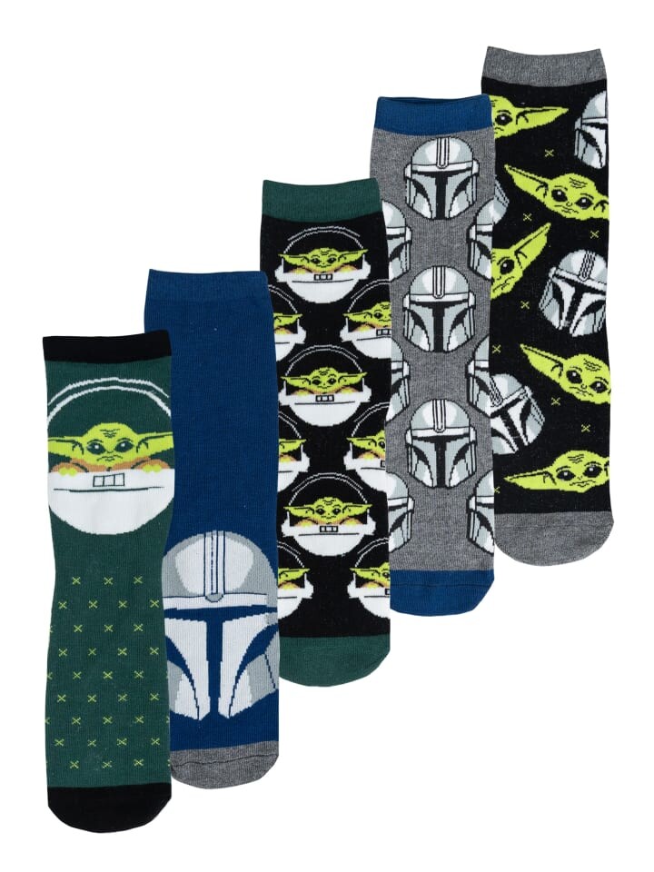 Носки United Labels 5er Pack Star Wars The Mandalorian Socken Sneaker Strümpfe, разноцветный
Носки United Labels 5er Pack Star Wars The Mandalorian Socken Sneaker Strümpfe, разноцветный