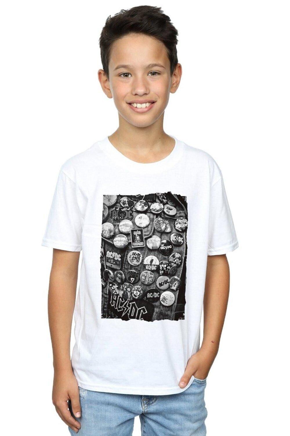 Футболка из коллекции значков AC/DC, белый
Футболка из коллекции значков AC/DC, белый