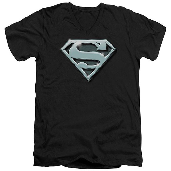 Футболка с V-образным вырезом Superman chrome shield Licensed Character
Футболка с V-образным вырезом Superman chrome shield Licensed Character