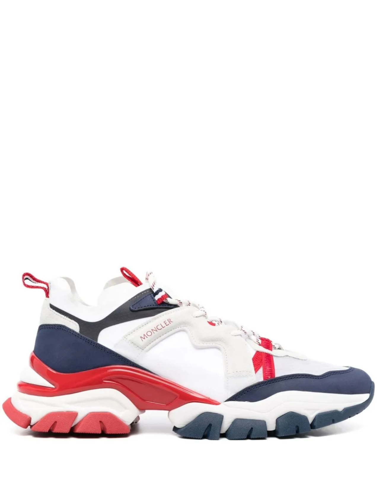 Кроссовки со вставками и логотипом Moncler, белый
Кроссовки со вставками и логотипом Moncler, белый