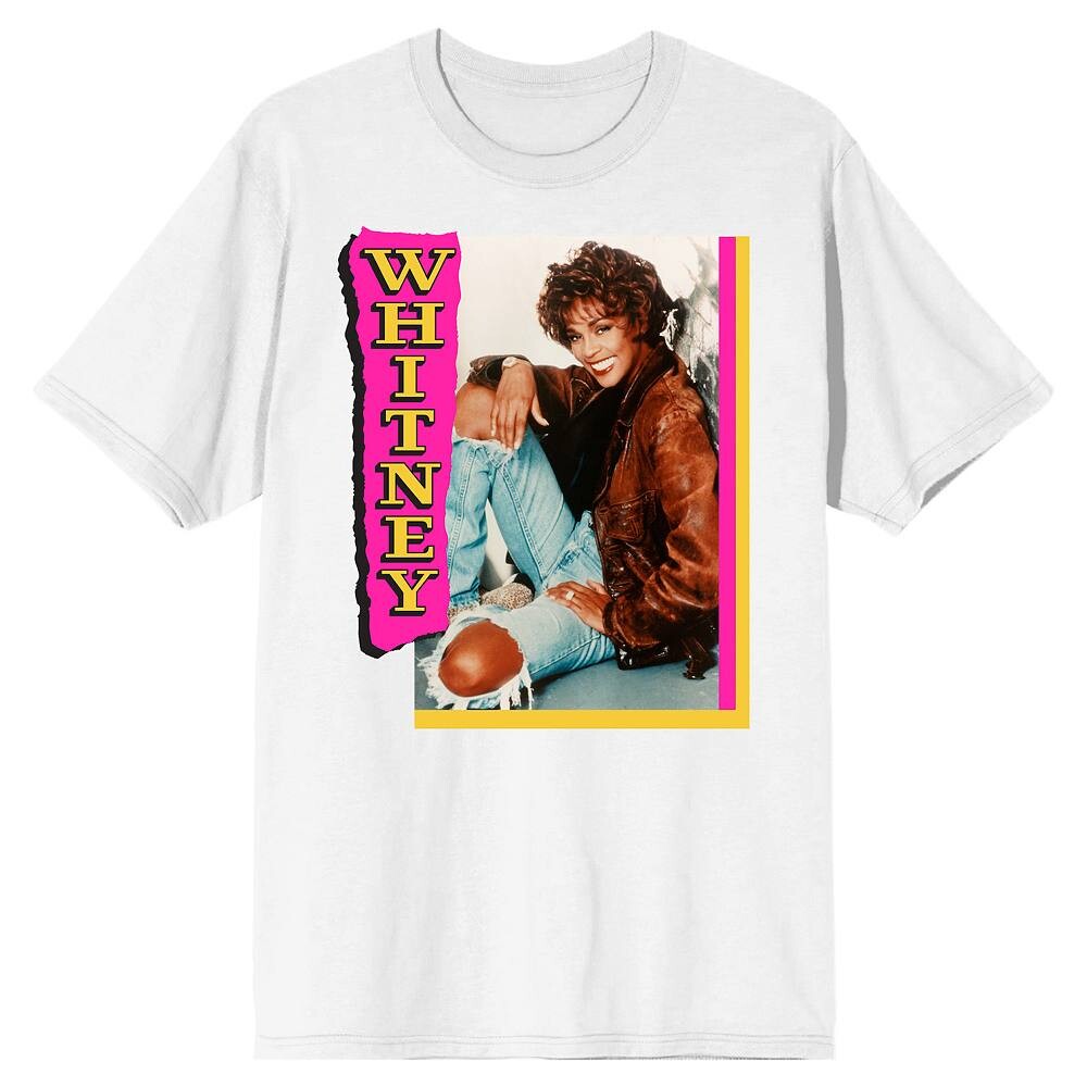 Мужская футболка с фотографией Whitney Houston 90-х годов Licensed Character, белый
Мужская футболка с фотографией Whitney Houston 90-х годов Licensed Character, белый