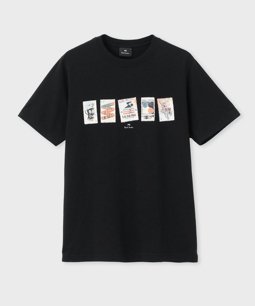 PS Paul Smith Футболка с коротким рукавом, принт «Stamp», Paul Smith, черный
PS Paul Smith Футболка с коротким рукавом, принт «Stamp», Paul Smith, черный