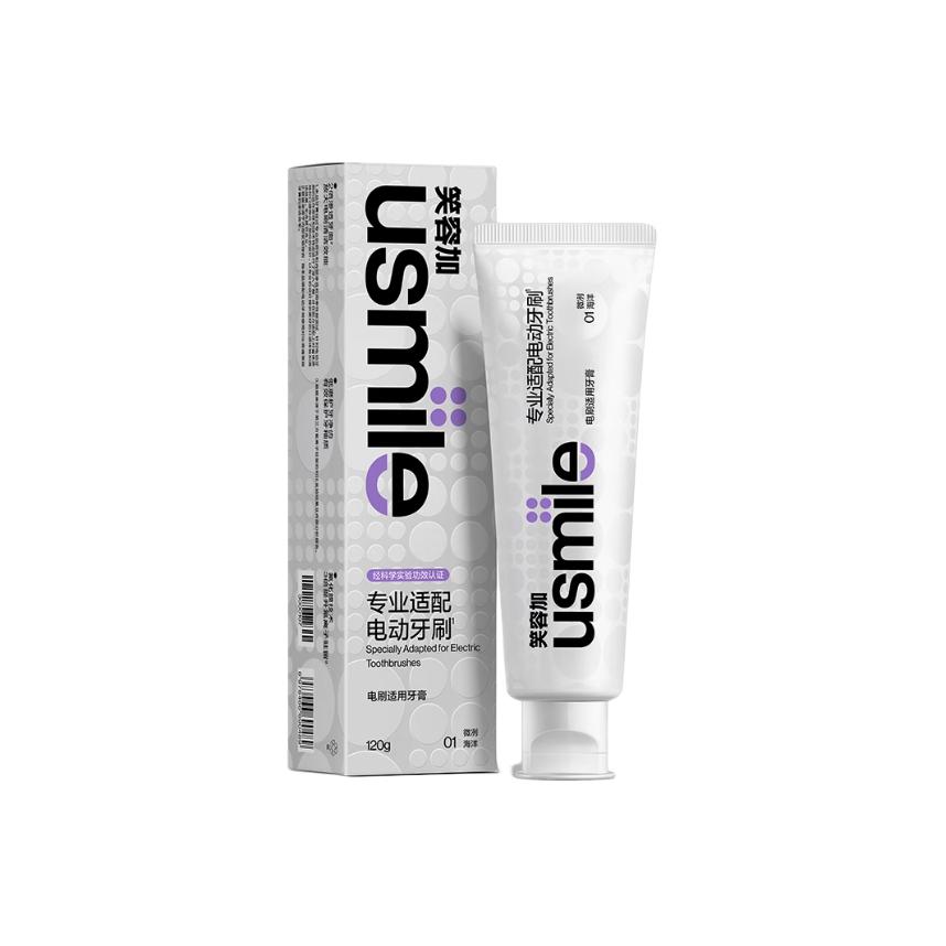 Usmile Зубная паста Sonic Companion для отбеливания зубов, очищения, свежести дыхания и ухода за деснами 170г/170г*2
Usmile Зубная паста Sonic Companion для отбеливания зубов, очищения, свежести дыхания и ухода за деснами 170г/170г*2