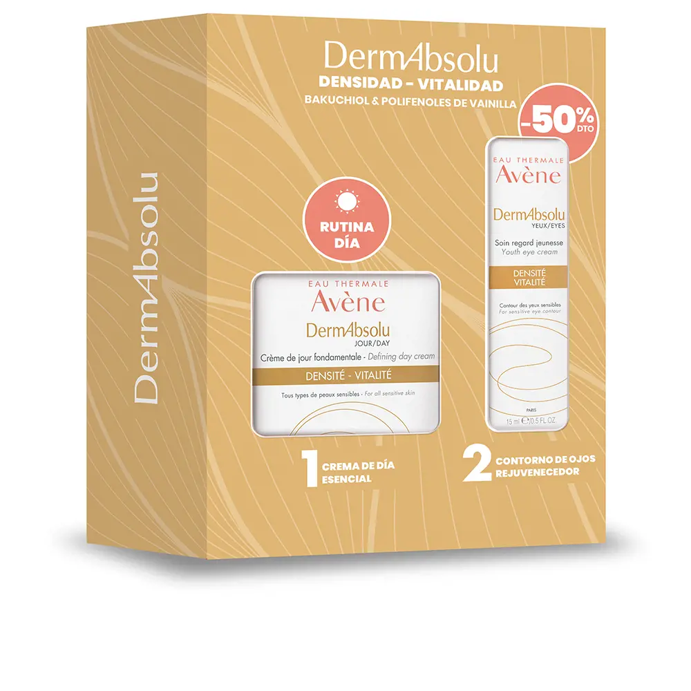 Крем для лица Dermabsolu crema día densidad + bálsamo noche lote Avène, 2 шт.
Крем для лица Dermabsolu crema día densidad + bálsamo noche lote Avène, 2 шт.