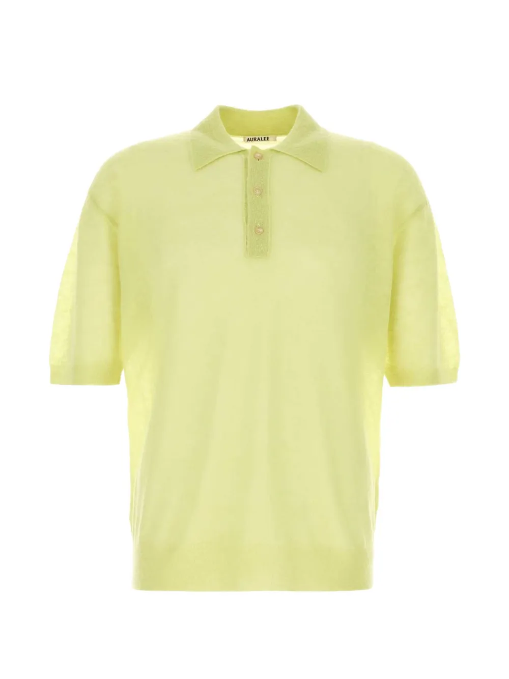 Поло из смеси мохера Auralee, желтый
Поло из смеси мохера Auralee, желтый