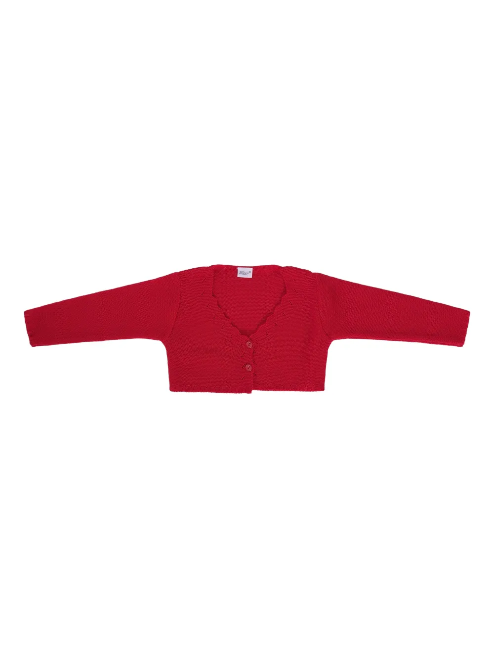 Кардиган с волнистыми краями и пуговицами Baroni Firenze Kids, красный
Кардиган с волнистыми краями и пуговицами Baroni Firenze Kids, красный