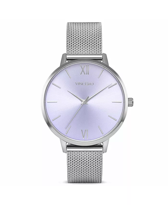 Женские часы Eros Limited Release с сетчатым браслетом из нержавеющей стали и минеральным стеклом Vincero, фиолетовый
Женские часы Eros Limited Release с сетчатым браслетом из нержавеющей стали и минеральным стеклом Vincero, фиолетовый