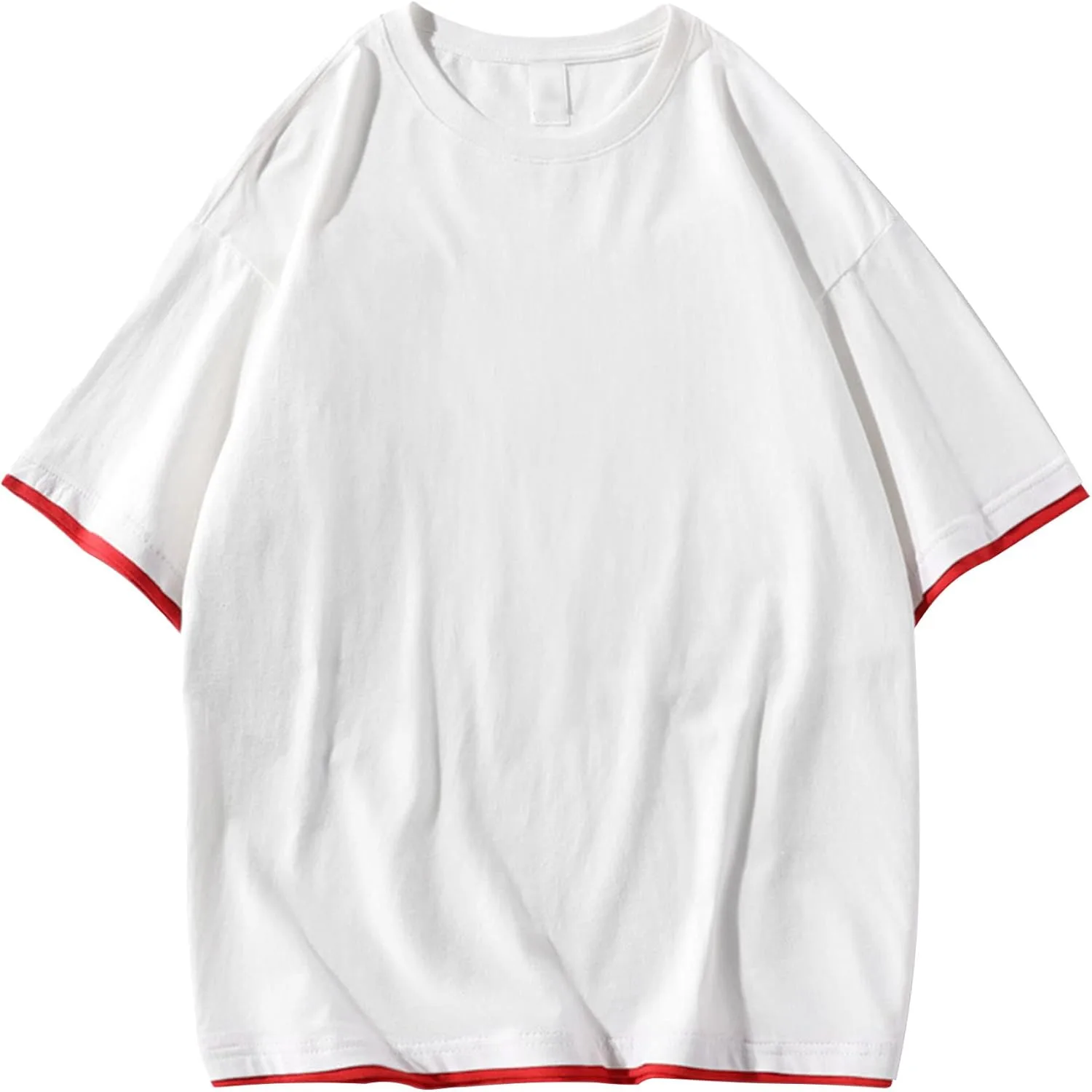 Мужская футболка Maiyifu-GJ Casual Heavyweight Plain Fake Two Piece Tee Loose Plus Size Shoulder Drop
Мужская футболка Maiyifu-GJ Casual Heavyweight Plain Fake Two Piece Tee Loose Plus Size Shoulder Drop