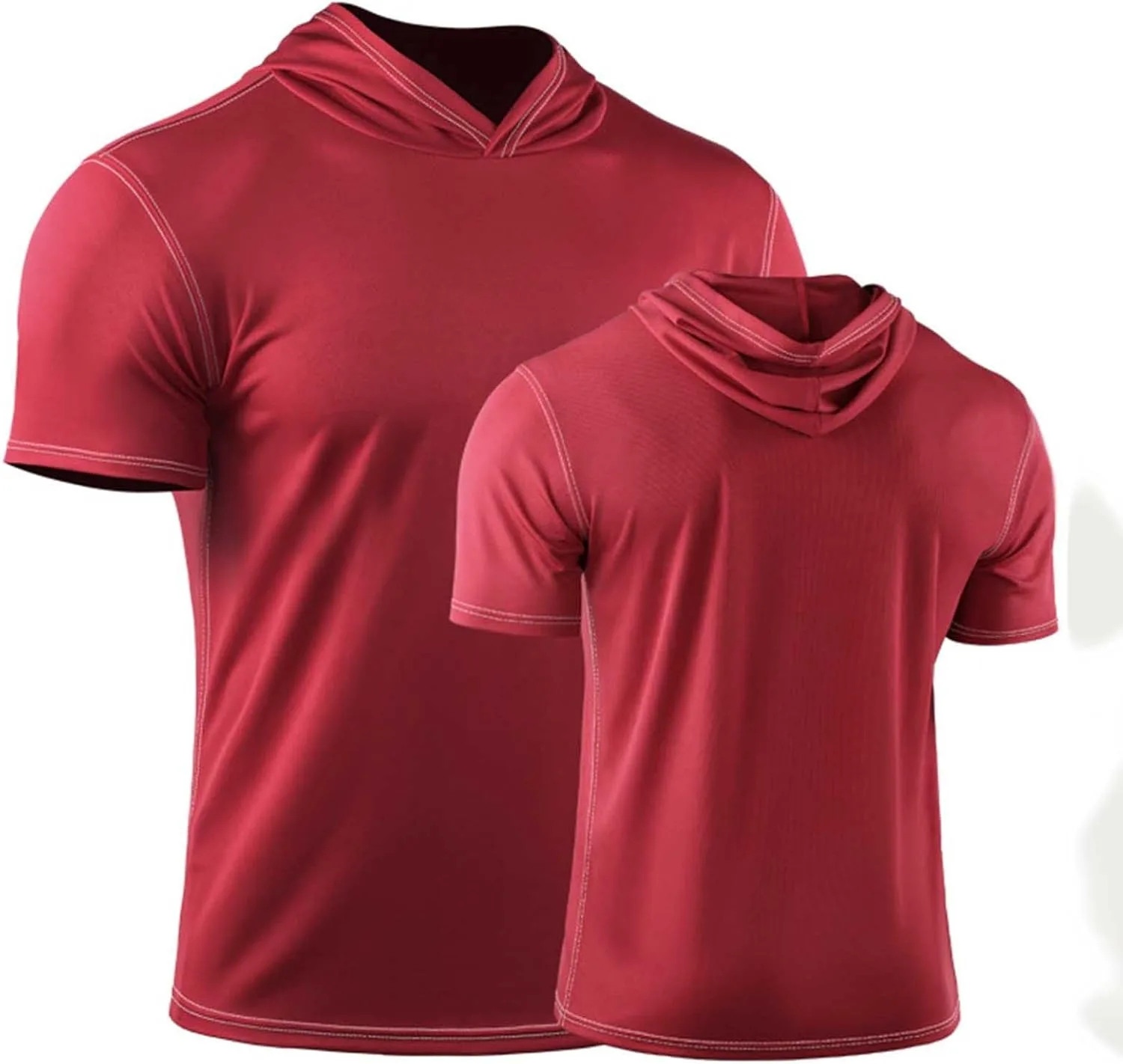 Мужская футболка с капюшоном, короткий рукав, для тренировок
Мужская футболка с капюшоном, короткий рукав, для тренировок