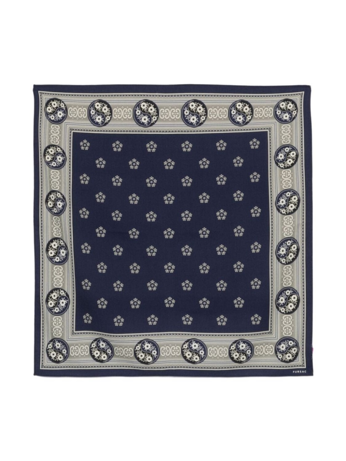 FURSAC платок с цветочным принтом, синий
FURSAC платок с цветочным принтом, синий