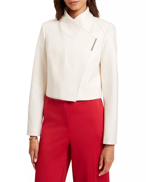 Куртка-Халат Rosecee из шерстяной смеси Ted Baker, белый
Куртка-Халат Rosecee из шерстяной смеси Ted Baker, белый
