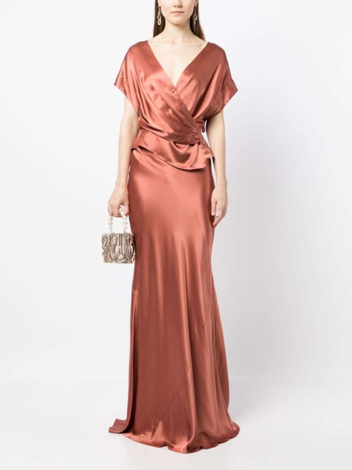 Юбка макси Michelle Mason, коричневый
Юбка макси Michelle Mason, коричневый