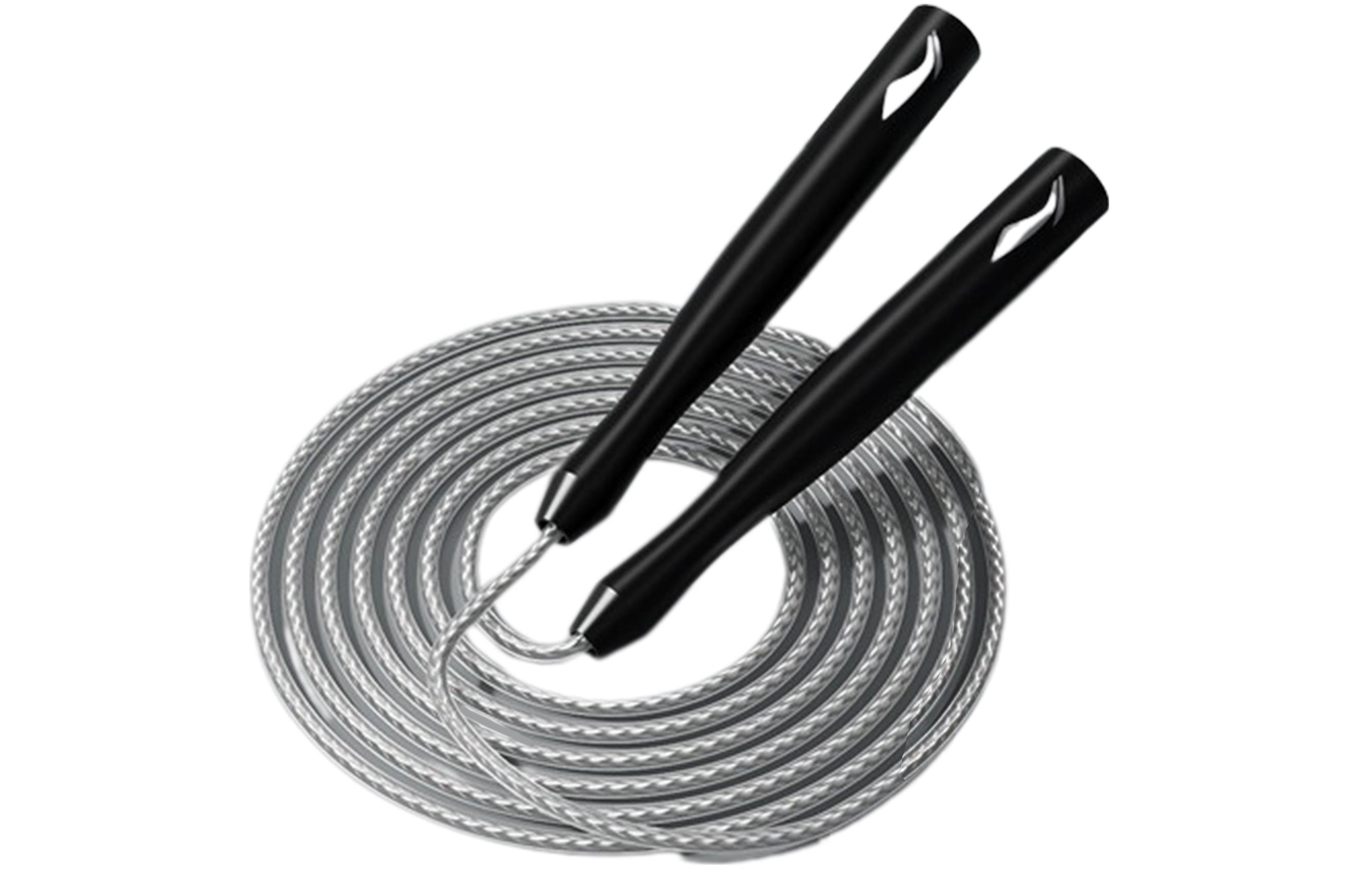 LINING Скакалка для детей pvc веревка pp контроллер 2,8 м black
LINING Скакалка для детей pvc веревка pp контроллер 2,8 м black