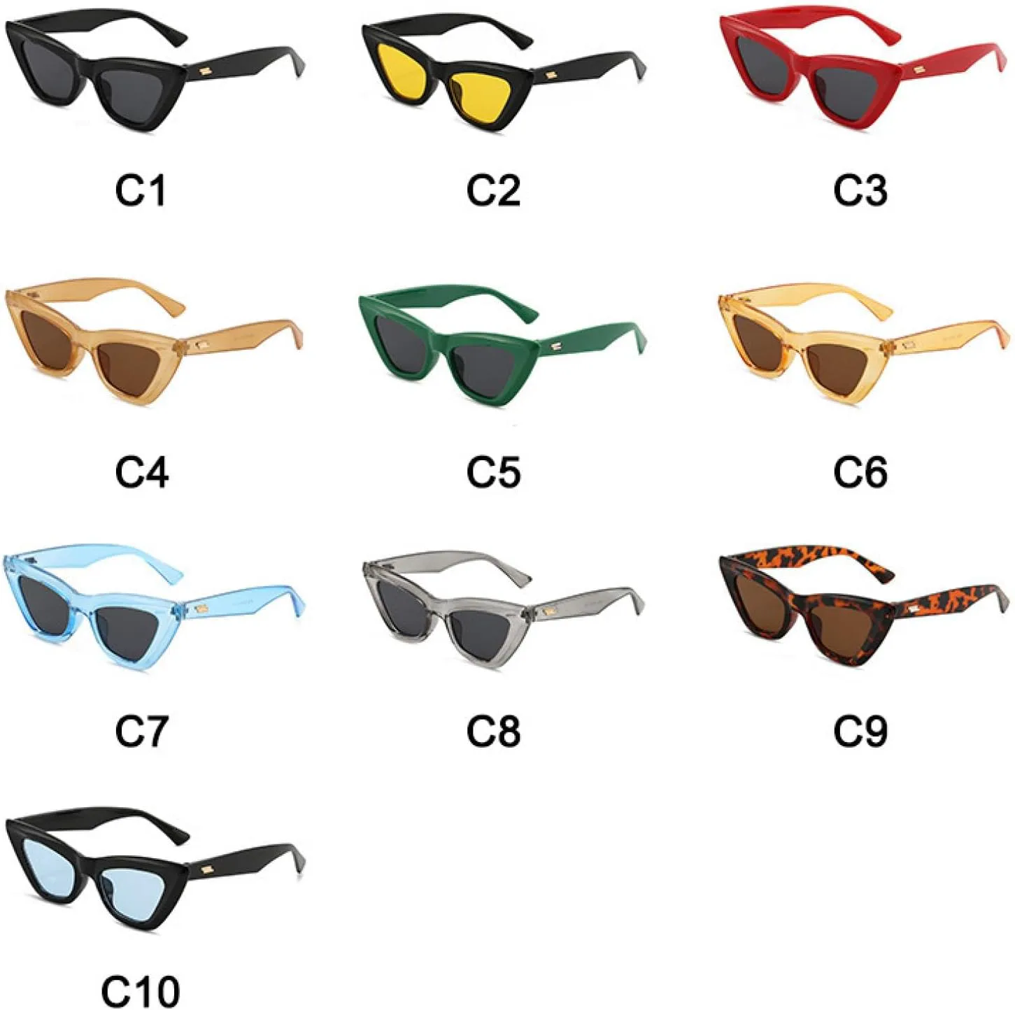 Роскошные женские солнцезащитные очки «кошачий глаз» в металлической маленькой оправе, ретро-стиль, защита от УФ-излучения UV400 TOIPASTN, C9 Leopard Tea
Роскошные женские солнцезащитные очки «кошачий глаз» в металлической маленькой оправе, ретро-стиль, защита от УФ-излучения UV400 TOIPASTN, C9 Leopard Tea