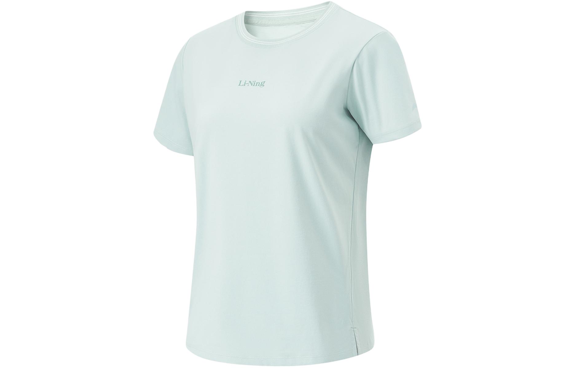 Футболка LiNing женская светло-голубая
Футболка LiNing женская светло-голубая
