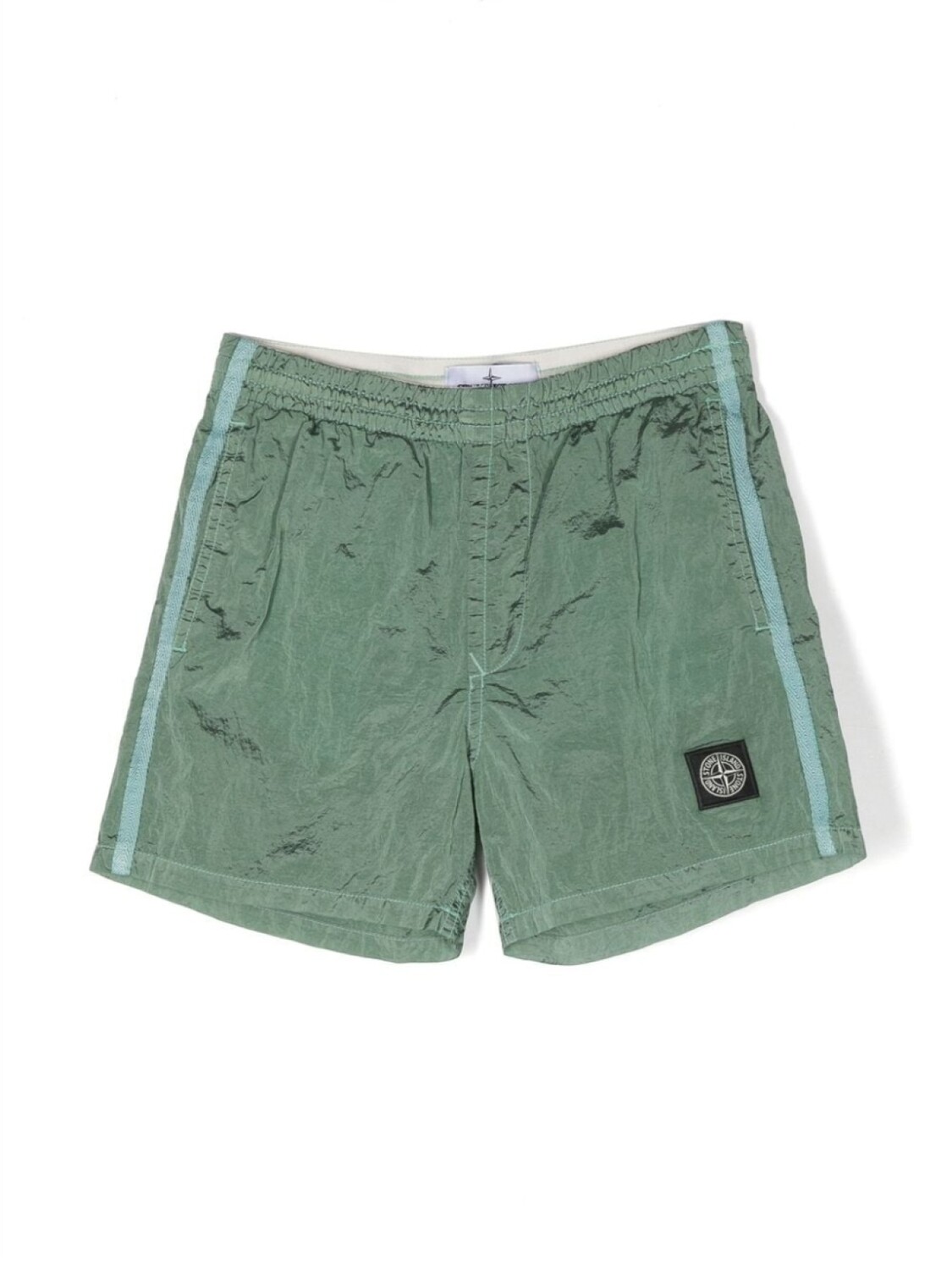Stone Island Junior плавки-шорты с жатым эффектом и нашивкой-логотипом, зеленый
Stone Island Junior плавки-шорты с жатым эффектом и нашивкой-логотипом, зеленый