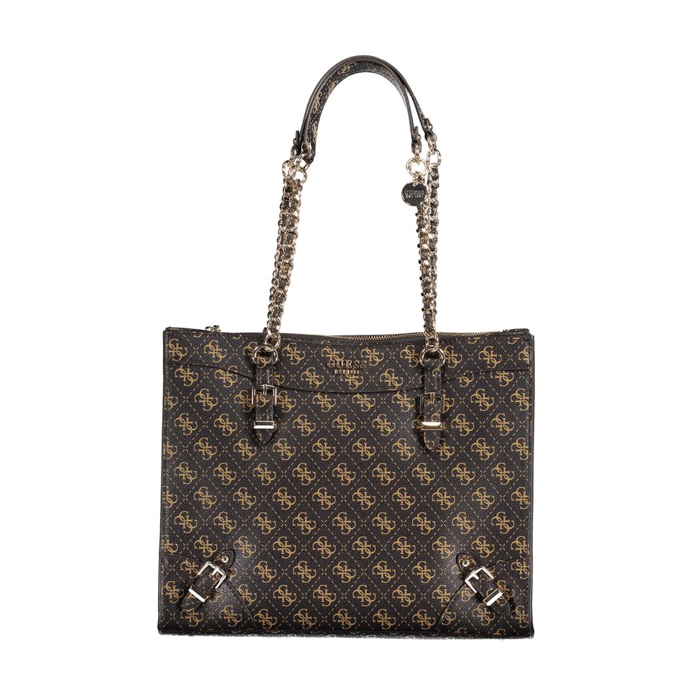 Коричневая полиэтиленовая сумка Guess Shoes, коричневый
Коричневая полиэтиленовая сумка Guess Shoes, коричневый