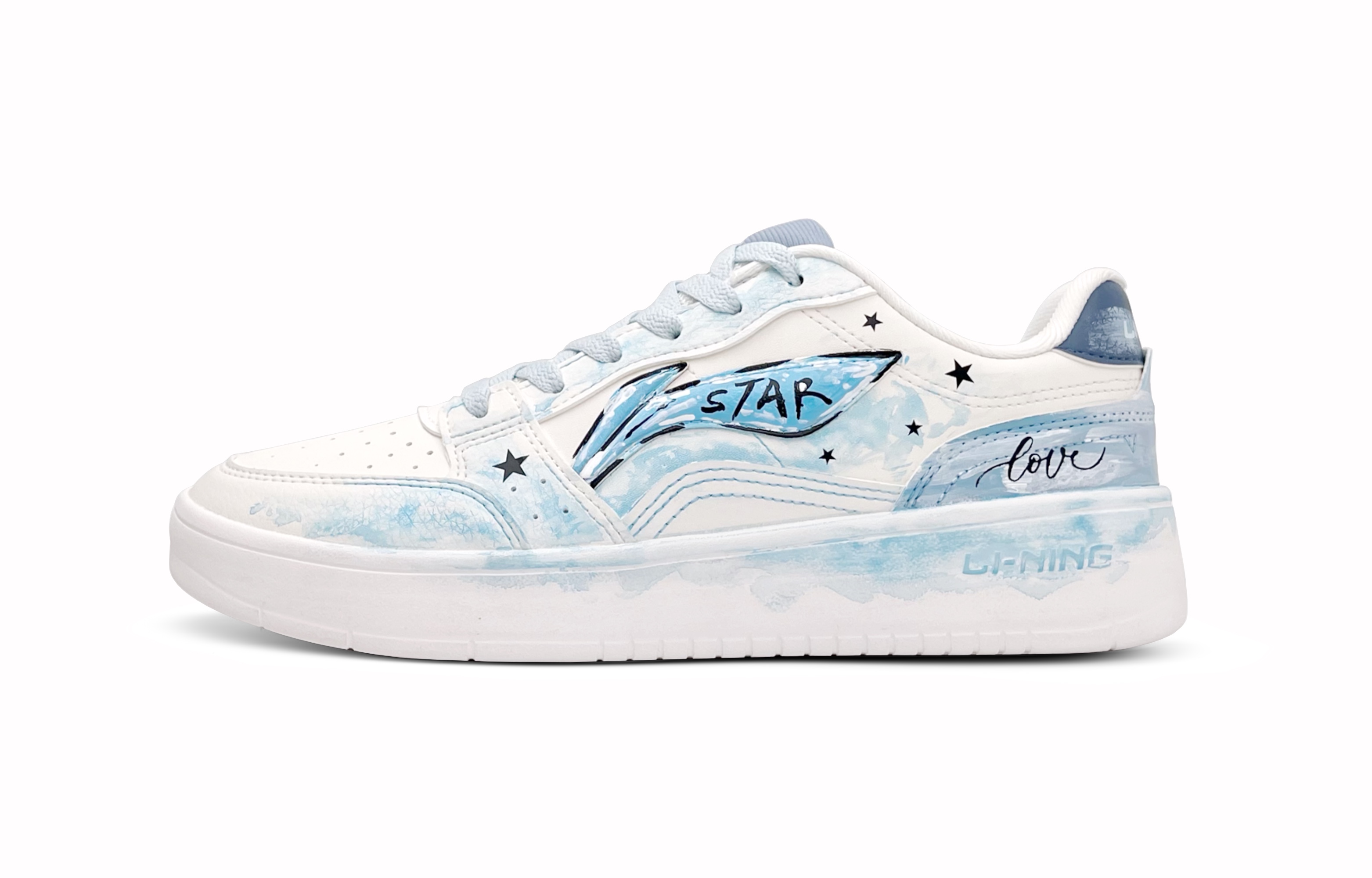 LINING Кроссовки для скейтбординга Acer Truncatum, увеличивающие рост, противоскользящие и износостойкие, низкие, мужские, сине-белые 
LINING Кроссовки для скейтбординга Acer Truncatum, увеличивающие рост, противоскользящие и износостойкие, низкие, мужские, сине-белые