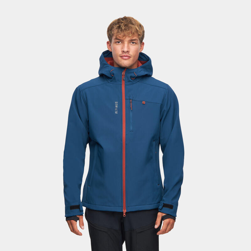 Куртка софтшелл мужская ветрозащитная теплая для горных походов Alpinus ASO, цвет blau 
Куртка софтшелл мужская ветрозащитная теплая для горных походов Alpinus ASO, цвет blau