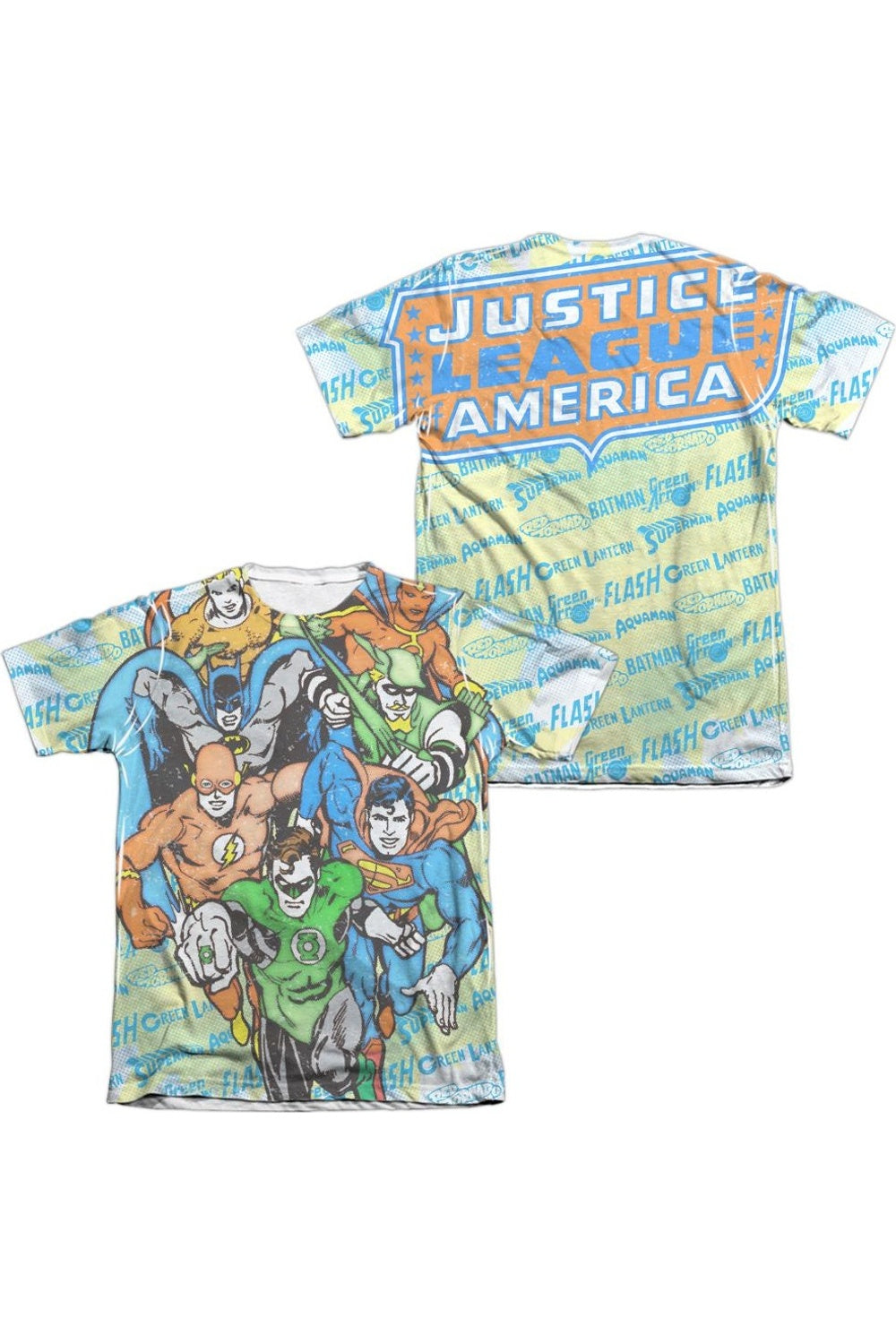 Футболка с коротким рукавом из полиэстера/хлопка для взрослых DC Comics Follow The Leader (принт спереди/сзади) Gildan, белый
Футболка с коротким рукавом из полиэстера/хлопка для взрослых DC Comics Follow The Leader (принт спереди/сзади) Gildan, белый