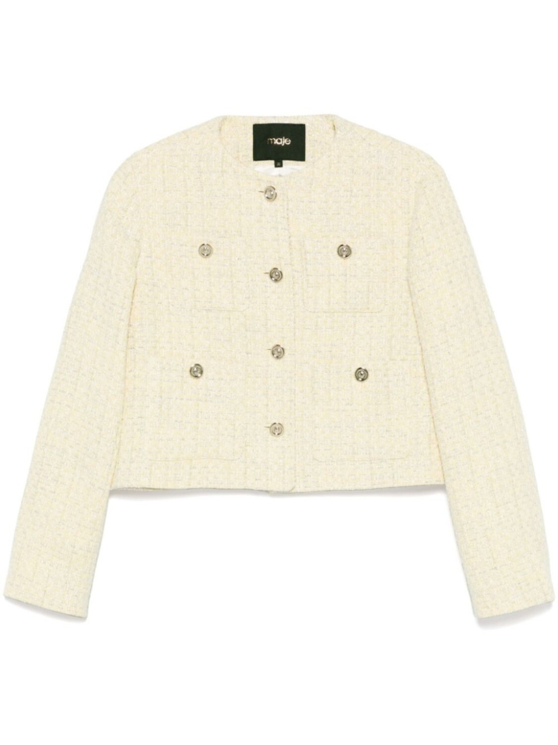 Maje твидовая куртка, желтый
Maje твидовая куртка, желтый