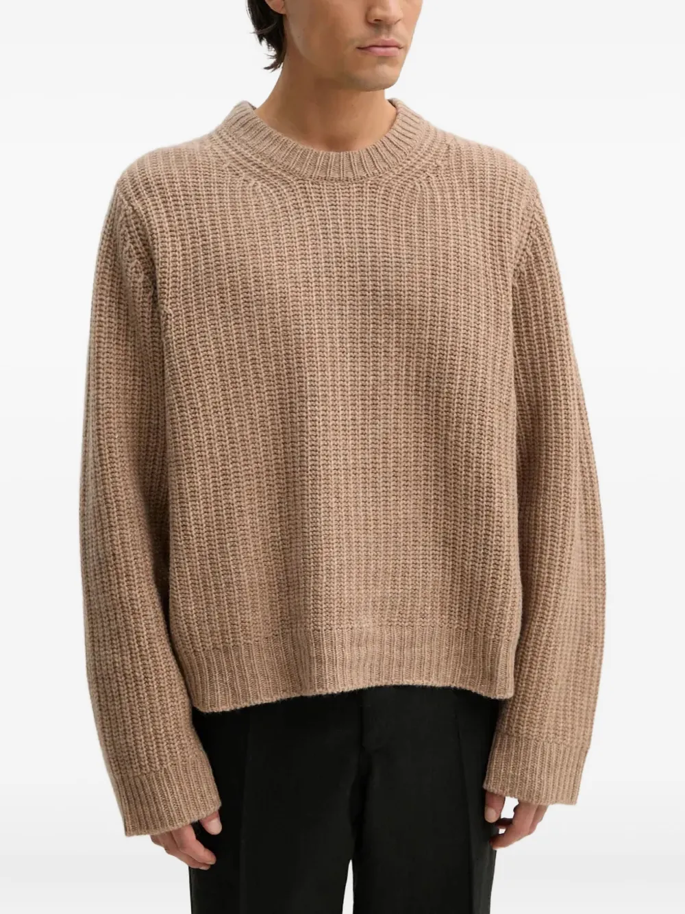 Рифленый свитер с круглым вырезом Won Hundred, светло-коричневый
Рифленый свитер с круглым вырезом Won Hundred, светло-коричневый