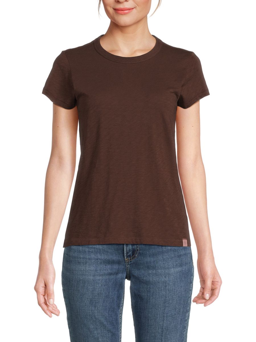 Меланжевая футболка rag & bone, цвет Chocolate
Меланжевая футболка rag & bone, цвет Chocolate