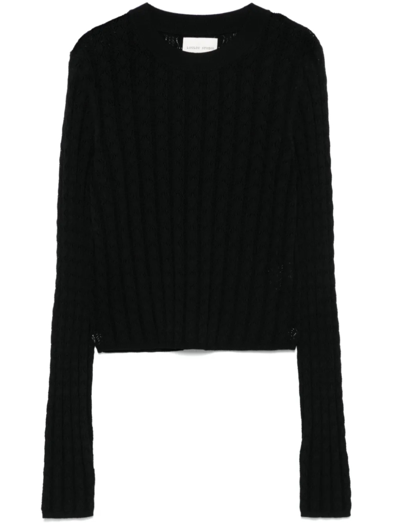 Свитер Loulou Studio Tinos, черный
Свитер Loulou Studio Tinos, черный