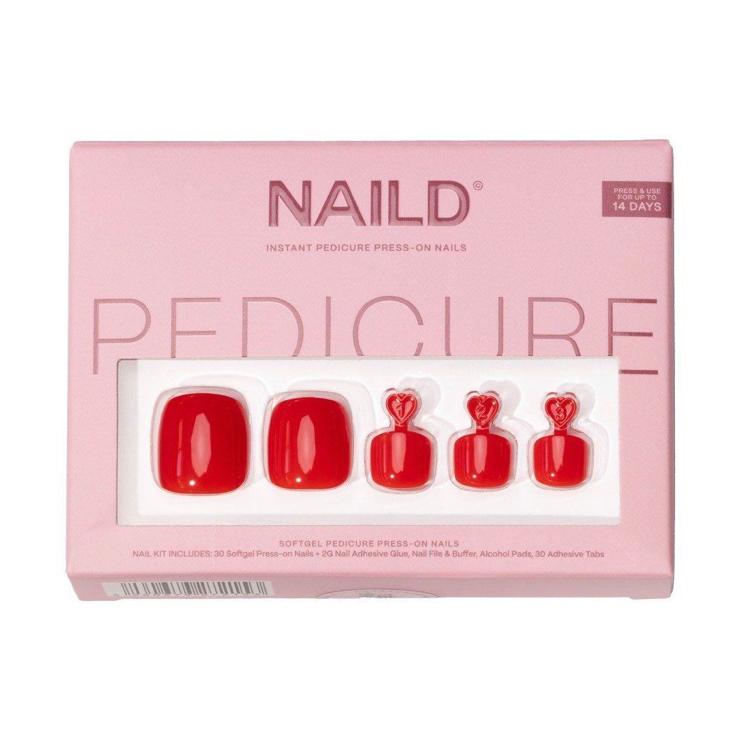 Искусственные ногти red toe softgel press on nails Naild, количество 1 шт.
Искусственные ногти red toe softgel press on nails Naild, количество 1 шт.
