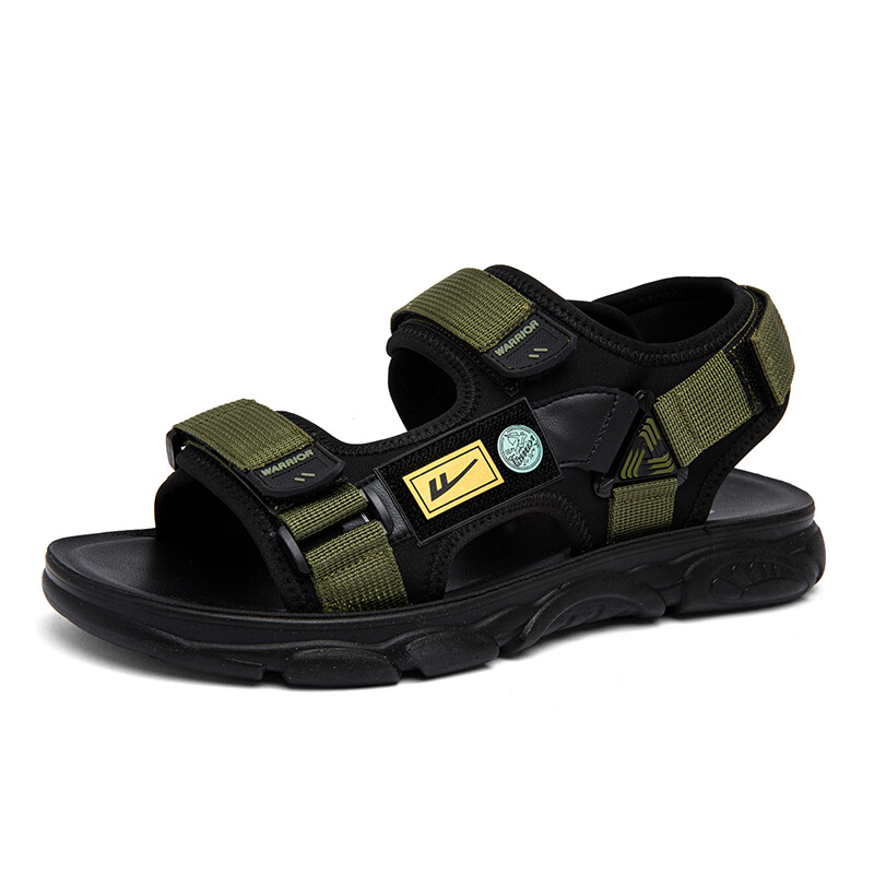 Пляжные сандалии мужские желтые Warrior 
Пляжные сандалии мужские желтые Warrior