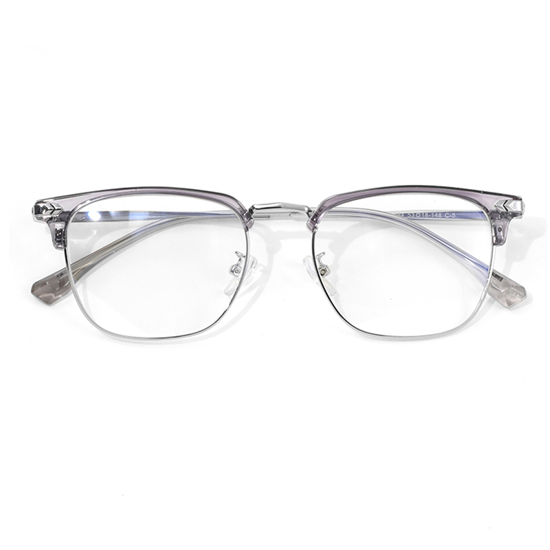 RUOYUN Мужская оправа для очков бровей из нержавеющей стали TR90, Transparent Gray
RUOYUN Мужская оправа для очков бровей из нержавеющей стали TR90, Transparent Gray