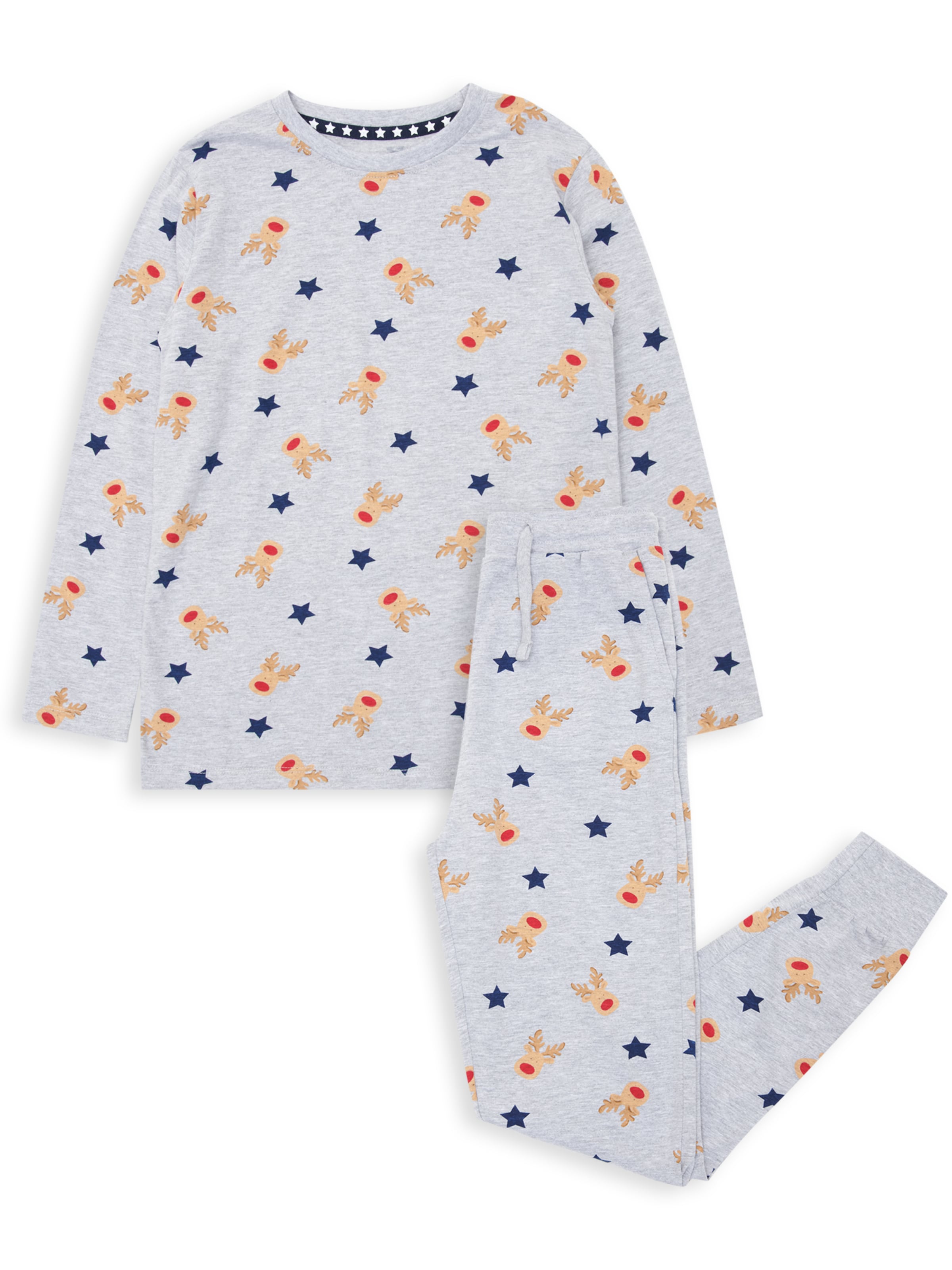 Threadboys Пижама 'Dasher' в крапчатом сером
Threadboys Пижама 'Dasher' в крапчатом сером