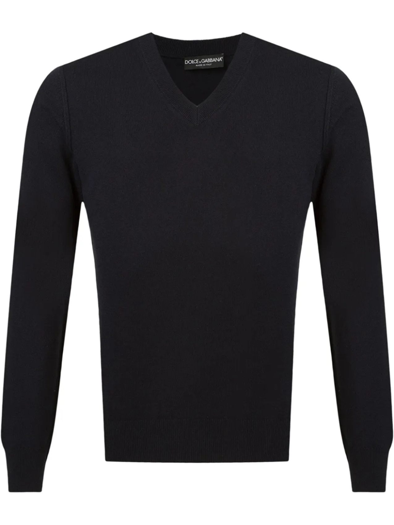 Dolce & Gabbana кашемировый свитер с V-образным вырезом, синий
Dolce & Gabbana кашемировый свитер с V-образным вырезом, синий