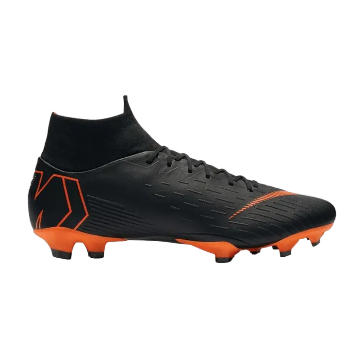 Кроссовки Superfly 6 Pro FG 'Black Total Orange', черный
Кроссовки Superfly 6 Pro FG 'Black Total Orange', черный