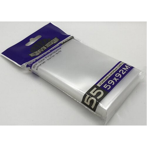 Чехол для карточек Sleeve Kings 55 X Premium Standard European Card Sleeves (59 X 92Mm)
Чехол для карточек Sleeve Kings 55 X Premium Standard European Card Sleeves (59 X 92Mm)