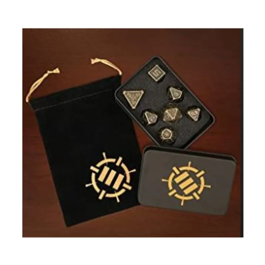 Металлический набор кубиков для ролевых игр, Dice Sets (Enhance Tabletop)
Металлический набор кубиков для ролевых игр, Dice Sets (Enhance Tabletop)