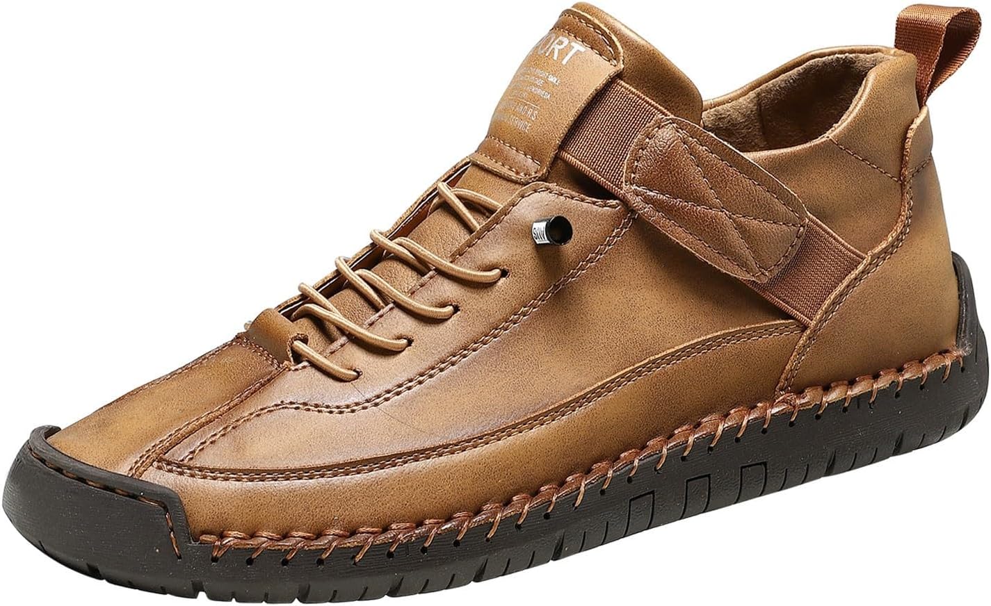 Мужские повседневные кожаные модные кроссовки, ботинки средней высоты, туфли для прогулок и вождения, ботинки типа чукка до щиколотки, легкие лоферы Generic, коричневый
Мужские повседневные кожаные модные кроссовки, ботинки средней высоты, туфли для прогулок и вождения, ботинки типа чукка до щиколотки, легкие лоферы Generic, коричневый