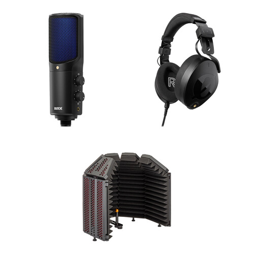 RODE Rode NT-USB + Профессиональный комплект USB-микрофона с закрытыми наушниками и отражающим фильтром
RODE Rode NT-USB + Профессиональный комплект USB-микрофона с закрытыми наушниками и отражающим фильтром