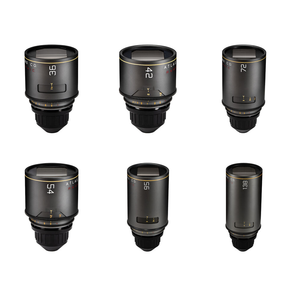 Комплект из 6 анаморфотных объективов Mercury T2.2 1,5x Prime от Atlas Lens Co. (крепление PL, ножки)
Комплект из 6 анаморфотных объективов Mercury T2.2 1,5x Prime от Atlas Lens Co. (крепление PL, ножки)