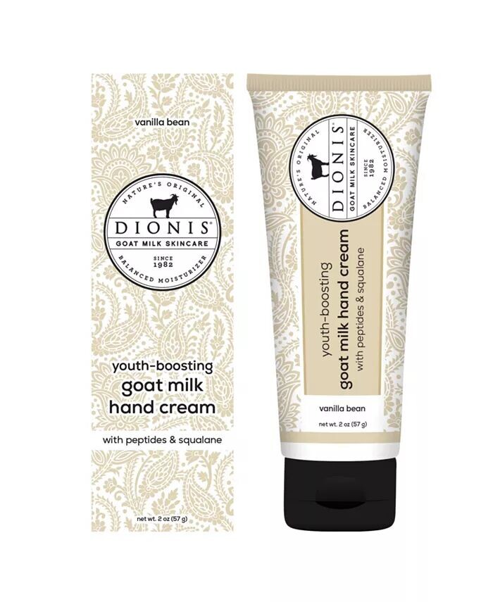 Крем для рук с козьим молоком и ванилью, повышающий молодость Dionis
Крем для рук с козьим молоком и ванилью, повышающий молодость Dionis