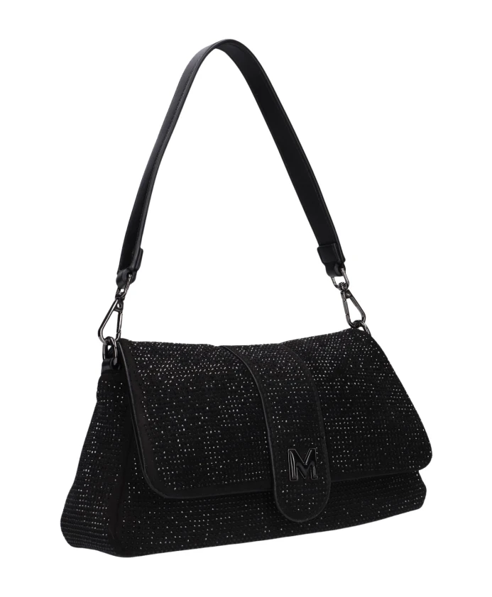 Черная блестящая сумка через плечо Olexia Mexx, черный
Черная блестящая сумка через плечо Olexia Mexx, черный